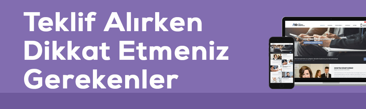 Web Tasarım Teklifi Alırken Sormanız Gereken 20 Soru