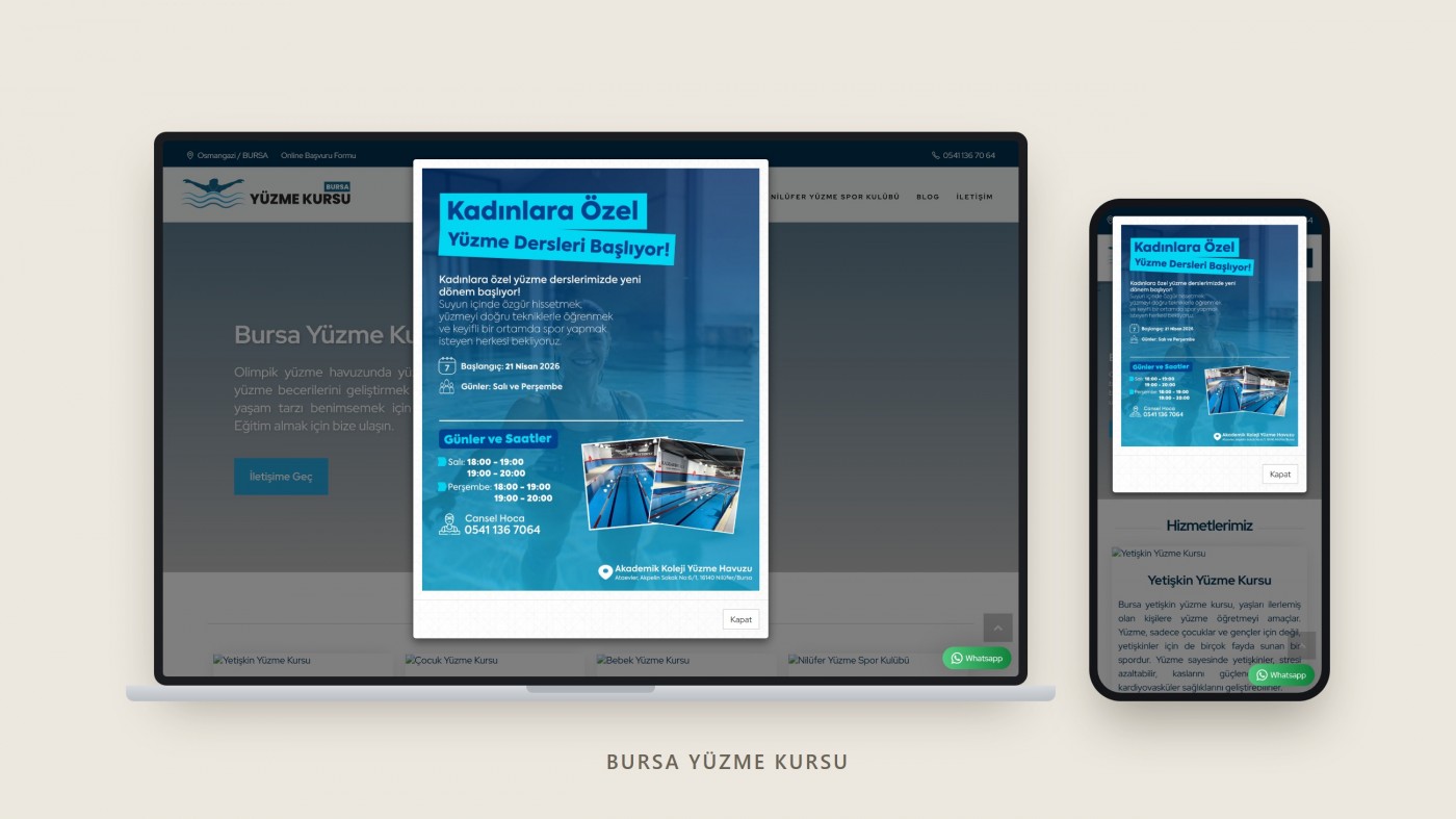 Bursa Yüzme Kursu