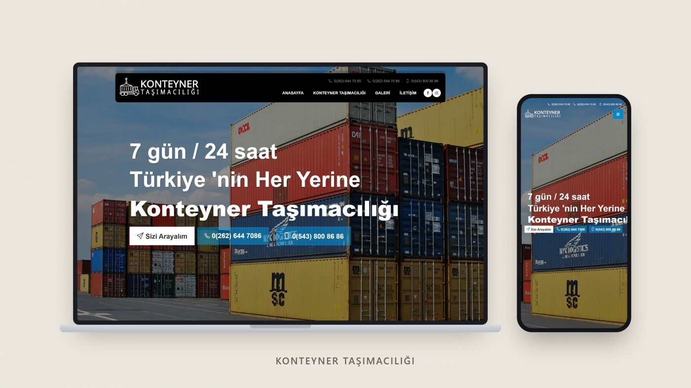 Konteyner Taşımacılığı