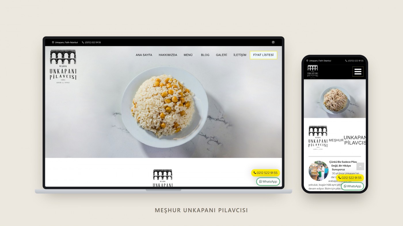 Meşhur Unkapanı Pilavcısı