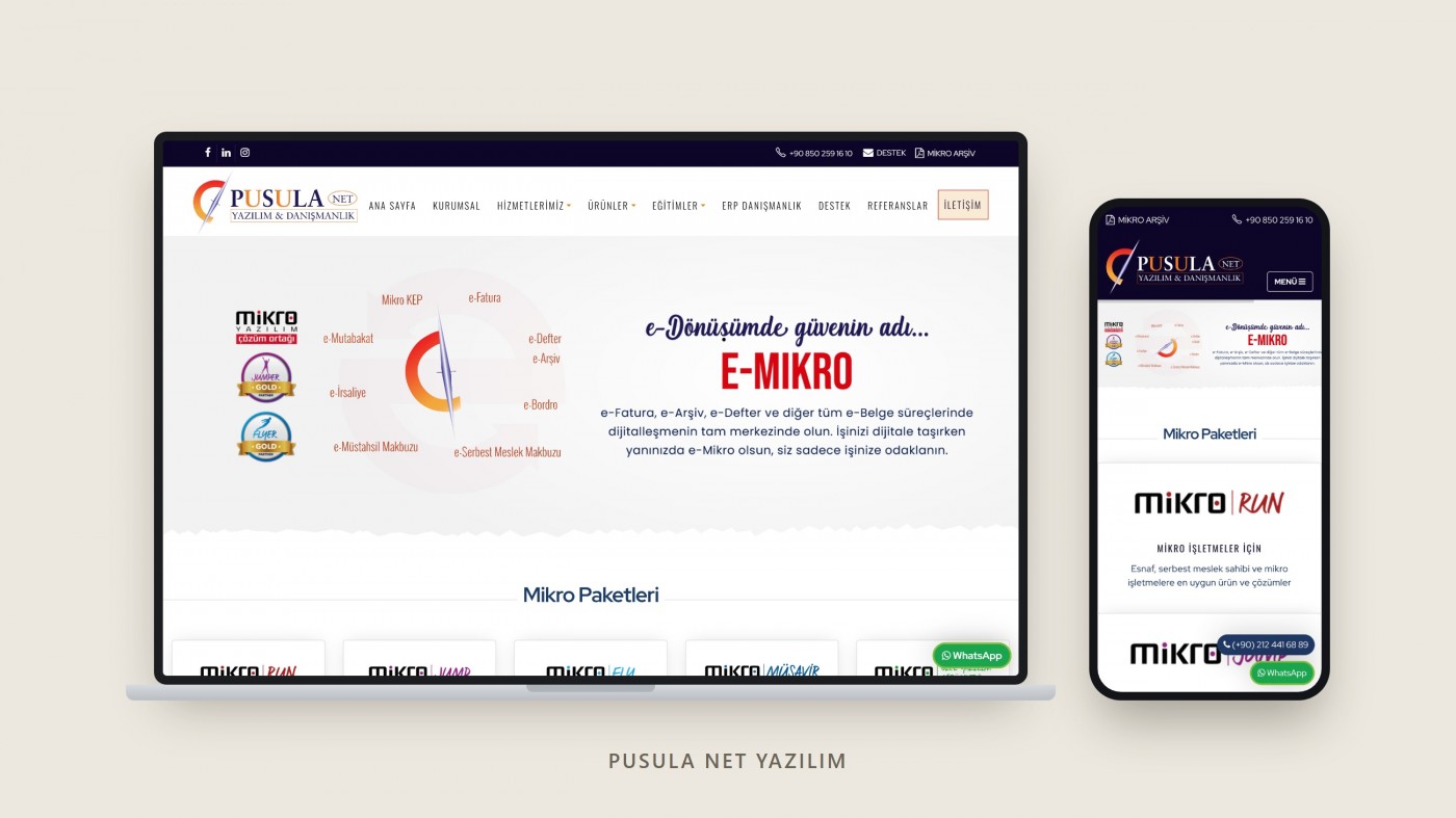 Pusula Net Yazılım