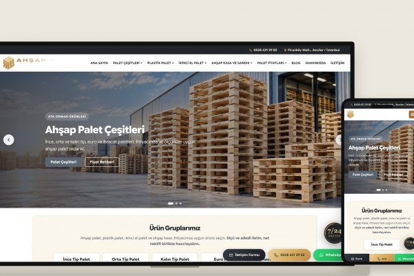 Ahşap Palet - Ata Orman Ürünleri