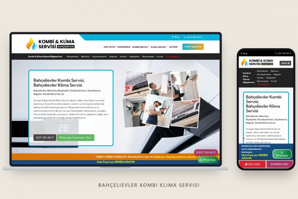 Bahçelievler Kombi Klima Servisi