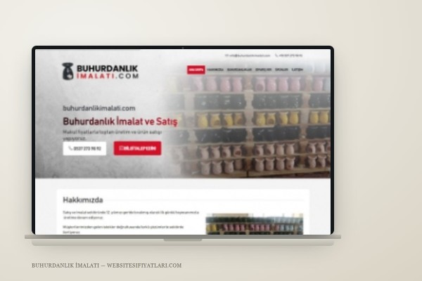 Buhurdanlık İmalatı
