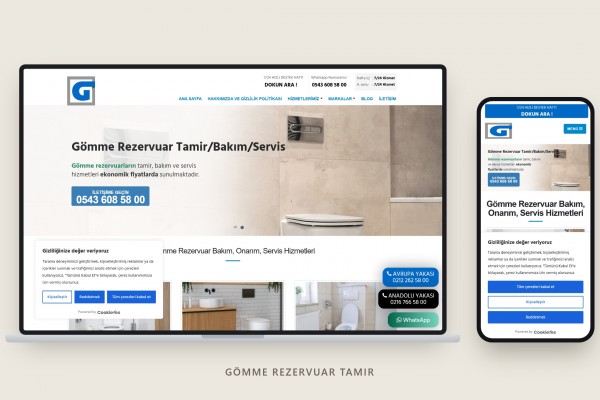 Gömme Rezervuar Tamir