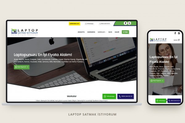 Laptop Satmak İstiyorum
