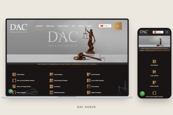 Avukat & Hukuk Web Sitesi Fiyatları