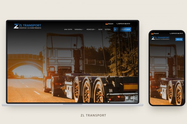 Nakliyat & Taşımacılık Web Sitesi Fiyatları