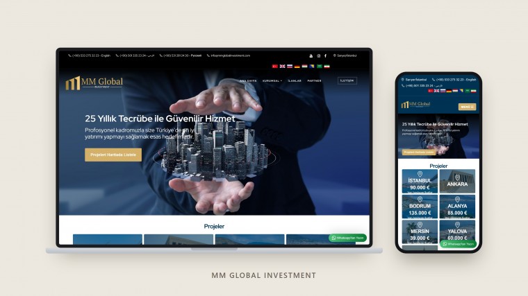 Tek Sayfa Web Sitesi